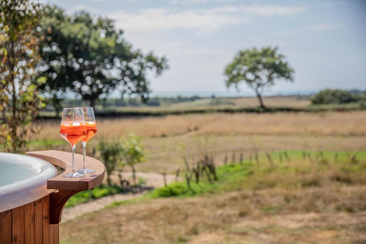 Barnhorn Glamping Villa Hooe Екстериор снимка