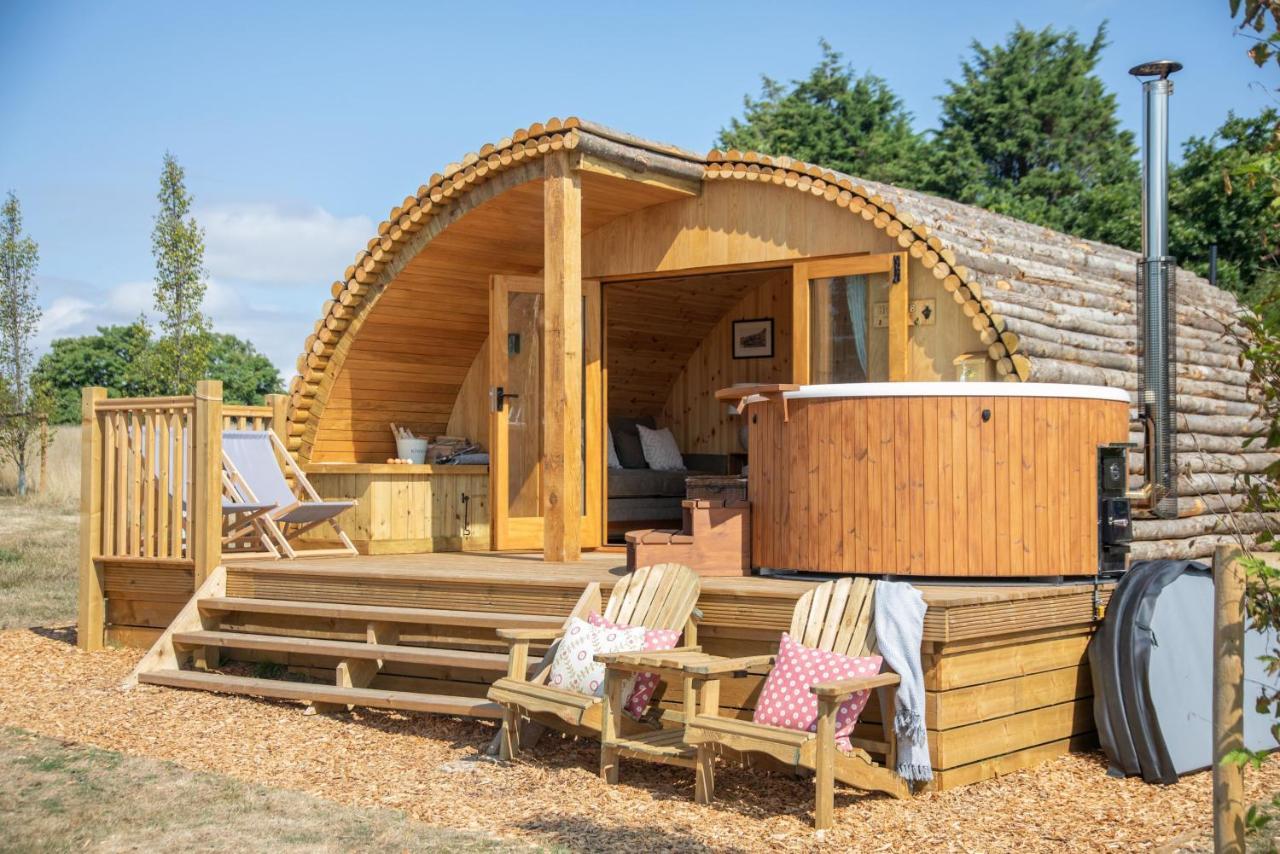 Barnhorn Glamping Villa Hooe Екстериор снимка