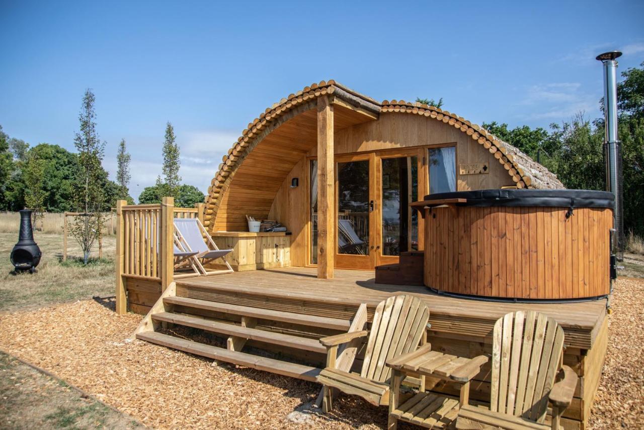 Barnhorn Glamping Villa Hooe Екстериор снимка